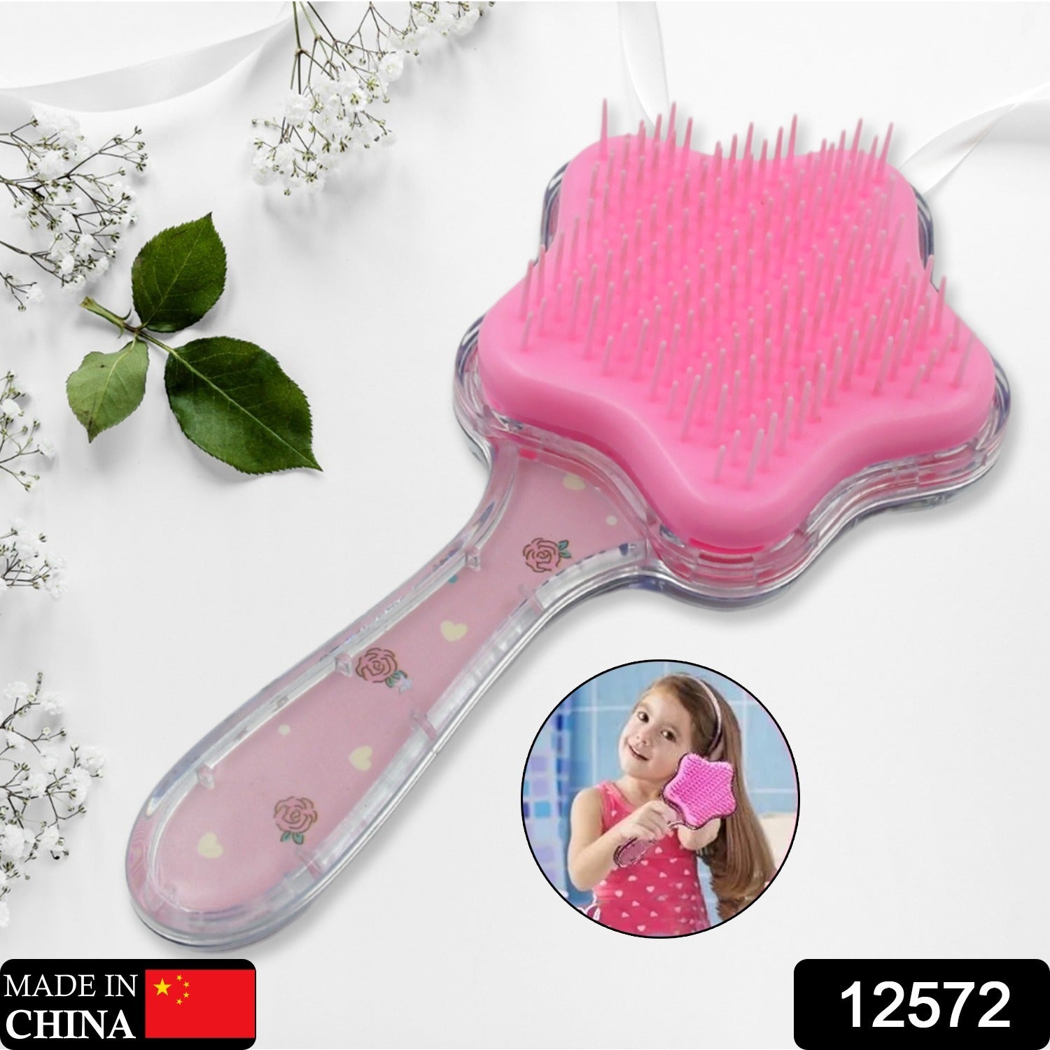 12572 Cartoon Hair Brush Massage Shower Comb Blur Wet Salon Hair Brushes Hair Styling Tools, Glitter Comb, Soft & Smooth Brush, Mermaid Brush For Kids Return Gifts For Kids (1 Pc ) 12572 Cartoon Hair Brush Massage Shower Comb Blur Wet Salon Hair Brushes Hair Styling Tools, Glitter Comb, Soft & Smooth Brush, Mermaid Brush For Kids Return Gifts For Kids (1 Pc )